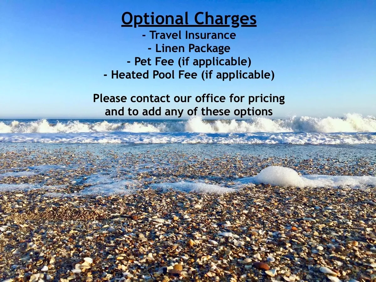 This image shows waves gently crashing onto a sandy beach dotted with seashells under a clear blue sky. The tranquil setting invites families to spend quality time together by the shore, building sandcastles or enjoying the calming surf.